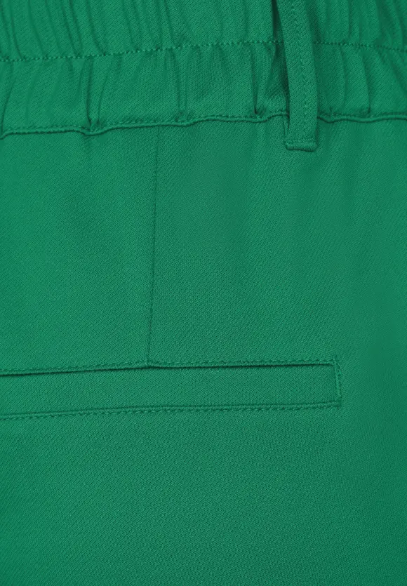 Loose Fit Paperbag Hose - fresh spring green