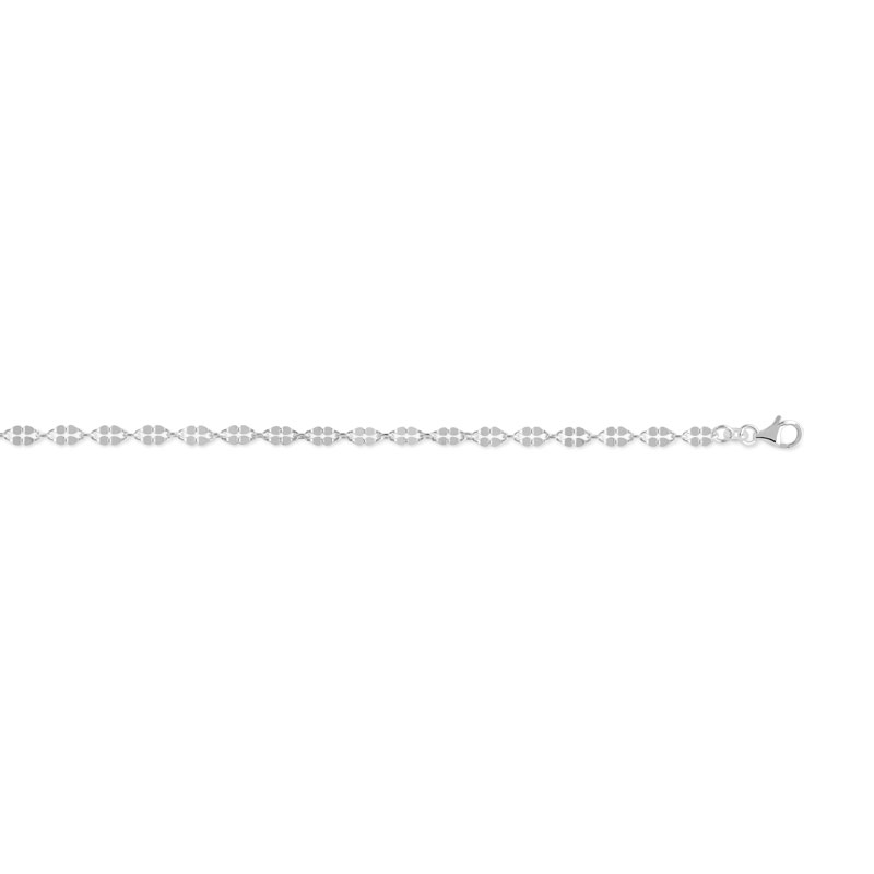 Bracelet argent 925 maille plate 18 cm