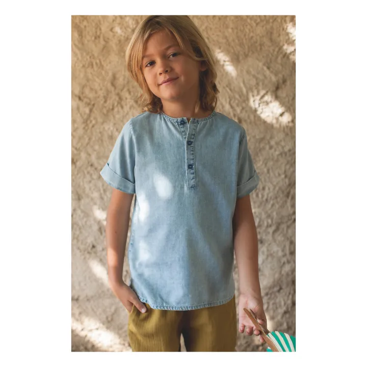 Marlot Paris Kurta Marco Denim | Denim bleached