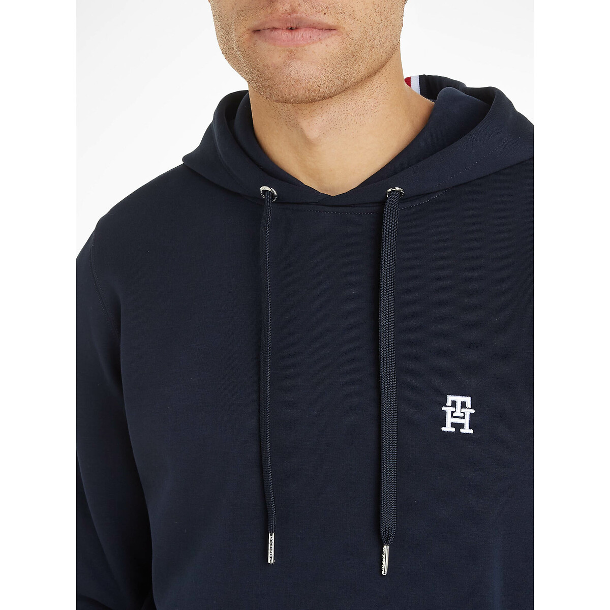 TOMMY HILFIGER<br>Suéter com Capuz Monogramado