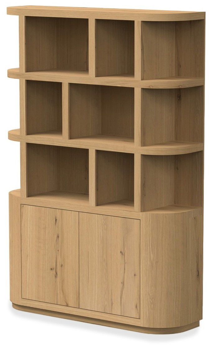 Boekenkast Novero B145 x D40 x H220 cm