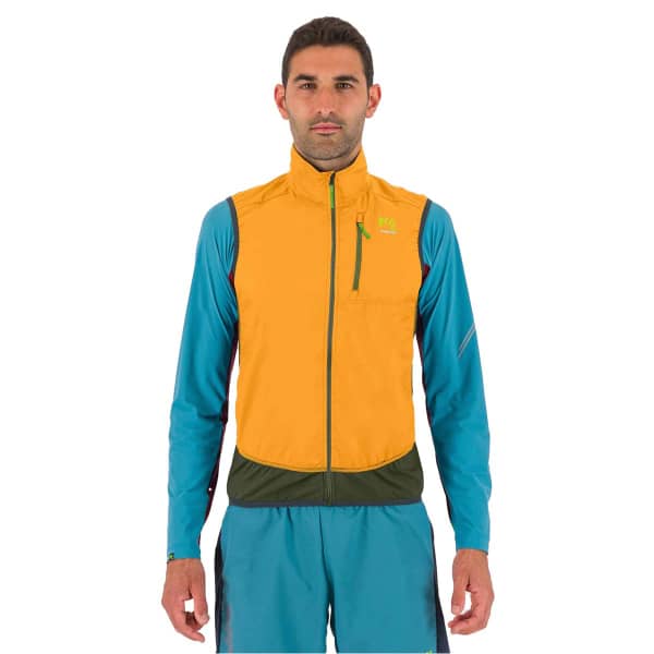 Veste trail KARPOS LAVAREDO VEST RADIANT/RIFLE GREEN