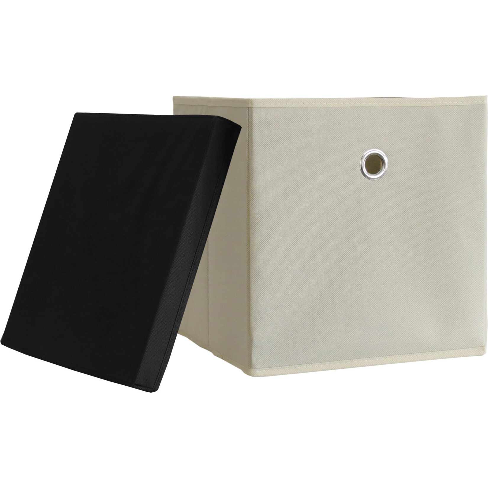 VCM 10er Set Faltbox Klappbox Stoff Kiste Faltschachtel Regalbox Aufbewahrung Boxas