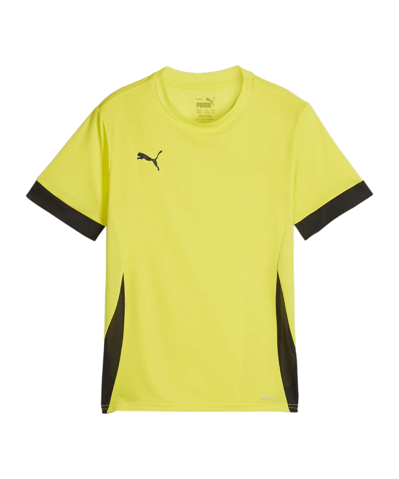 PUMA teamGOAL Matchday Trikot Kids Gelb Schwarz F23