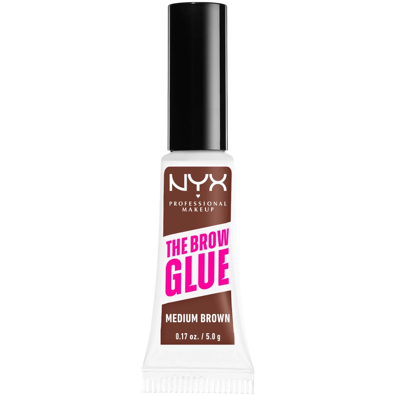 NYX Prof. Makeup The Brow Glue Instant Styler 5 gr. - 03 Medium Brown