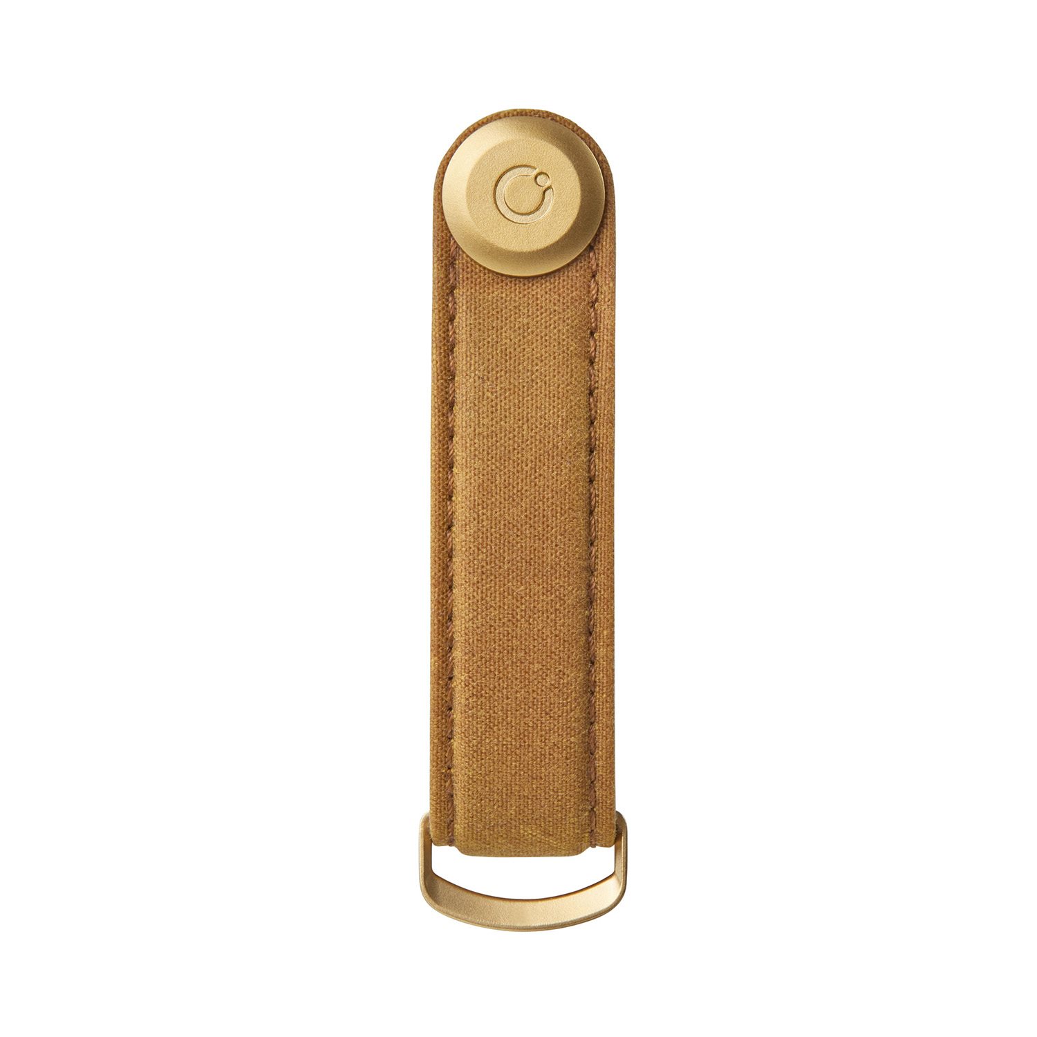 Orbitkey 2.0 Waxed Canvas Keyholder golden sand