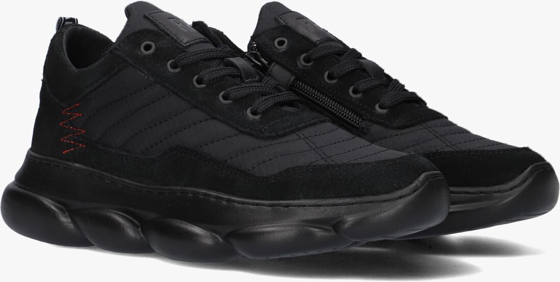 RED-RAG zwarte red-rag lage sneakers 13483
