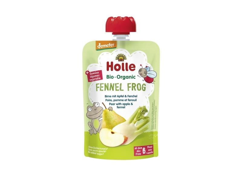 HOLLE Pouchy Probierpaket mit Gemüse, 8 Stück Leckere Mix-Pack für Kinder