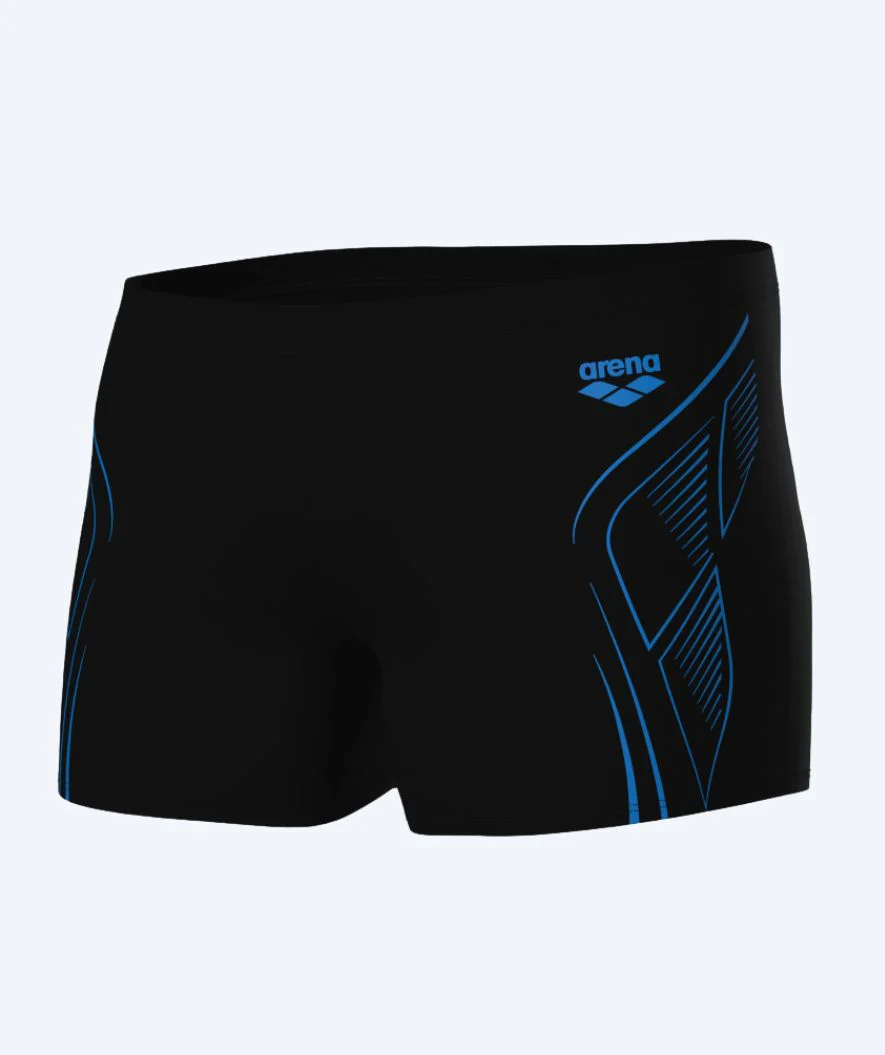 Arena trunks til mænd - Reflecting - Sort/blå