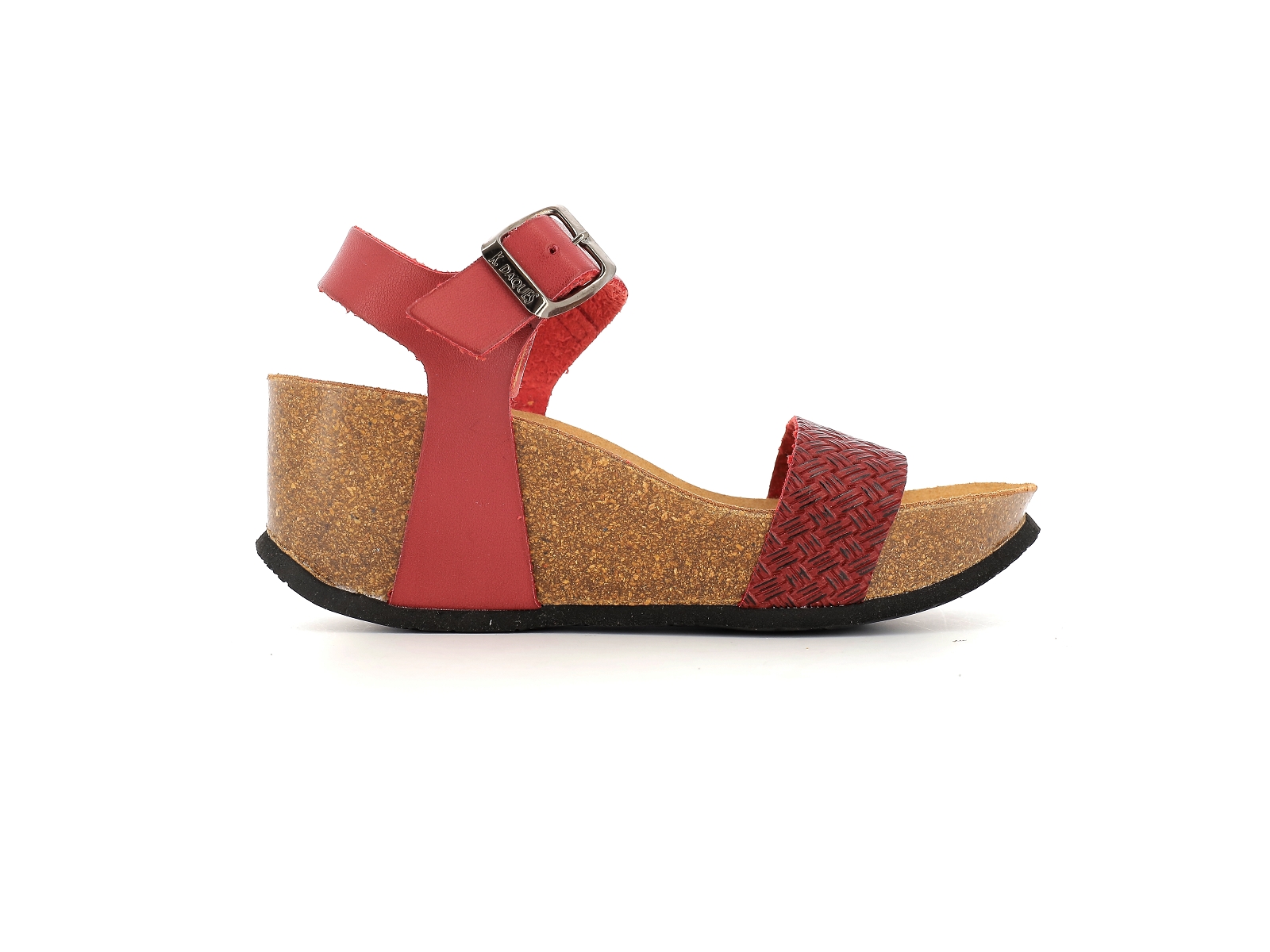 K. daques-CAMELIS Matières combinées Rouge