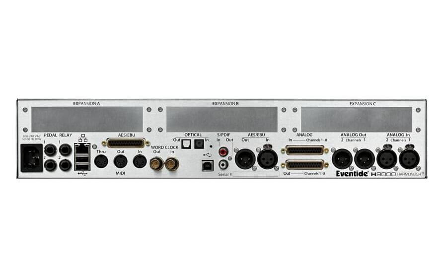 Effekt Prozessor H9000R ohne Frontbedienung<br>16 DSPs, 8x Analog I/O, Remote‑only, 96 kHz, 24 Bit