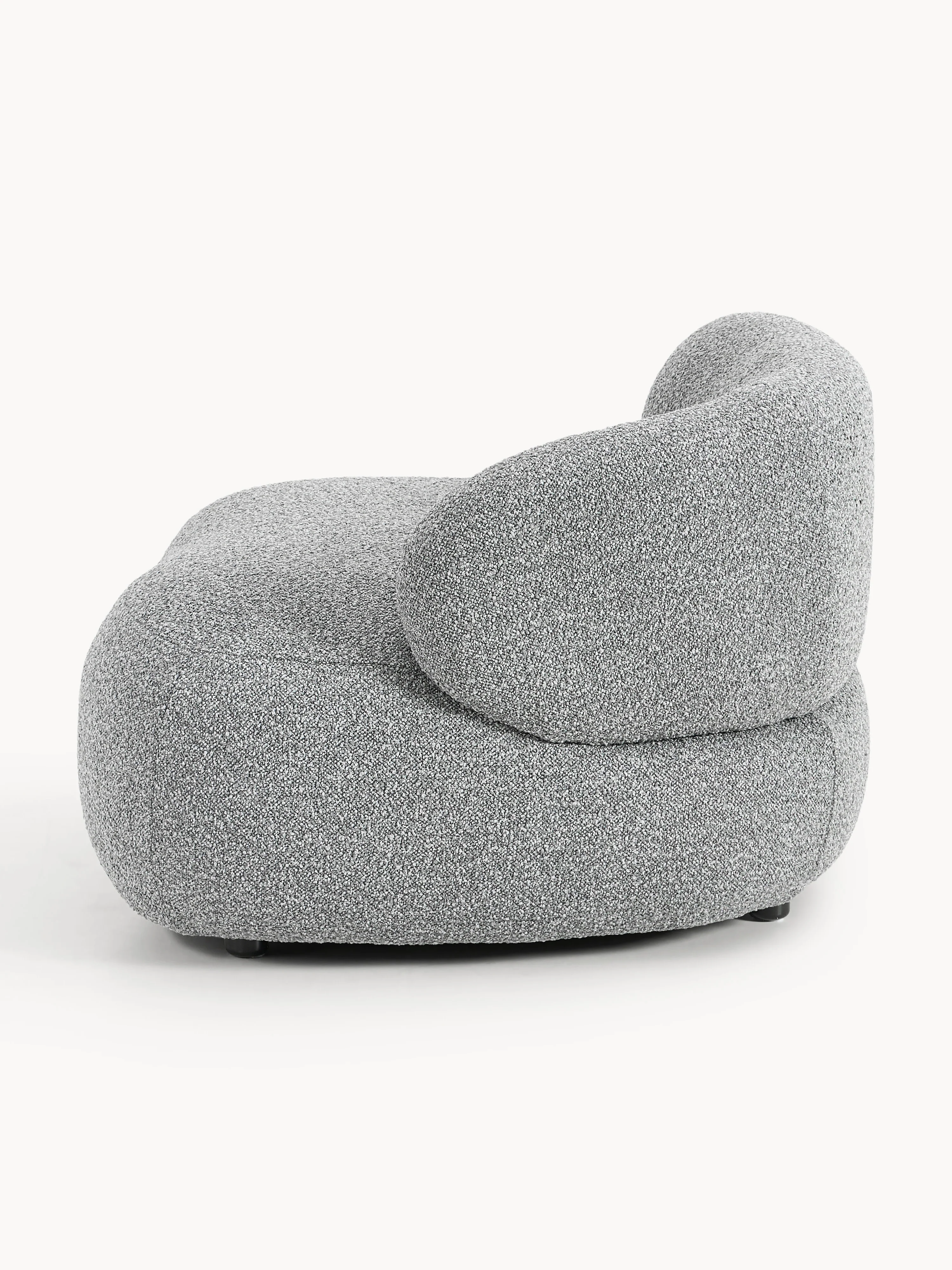 Bouclé loungefauteuil Alba