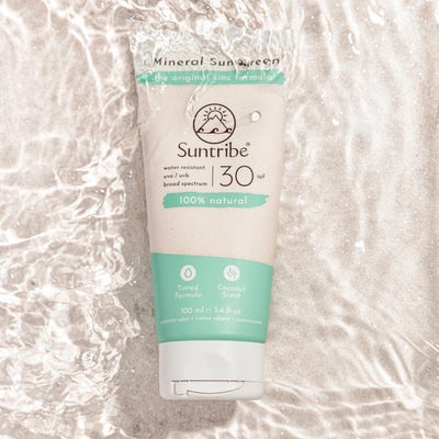 Suntribe Natural Mineral Solkrem SPF 30 100 ml