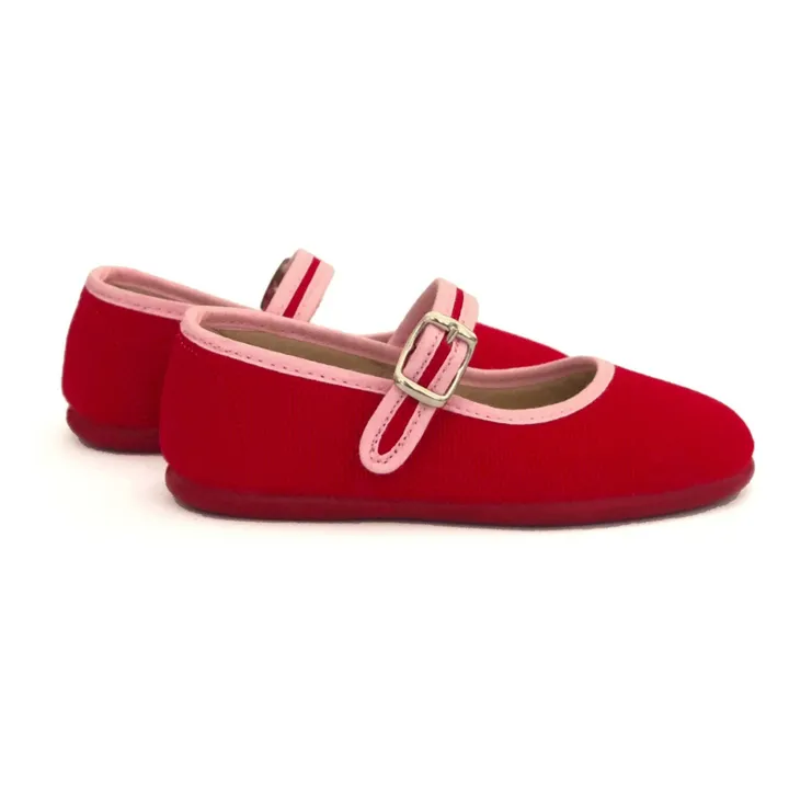 Hermosilla Ballerines Coquelicot  | Rouge
