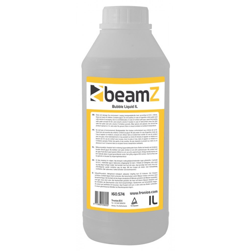 BeamZ B500 bellenblaasmachine + bubbelvloeistof