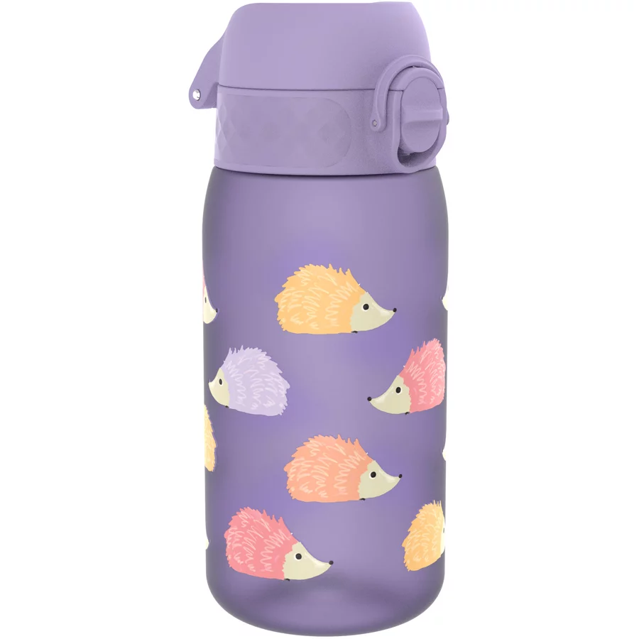 ion8 Kindertrinkflasche auslaufsicher 350 m Igel  Flieder
