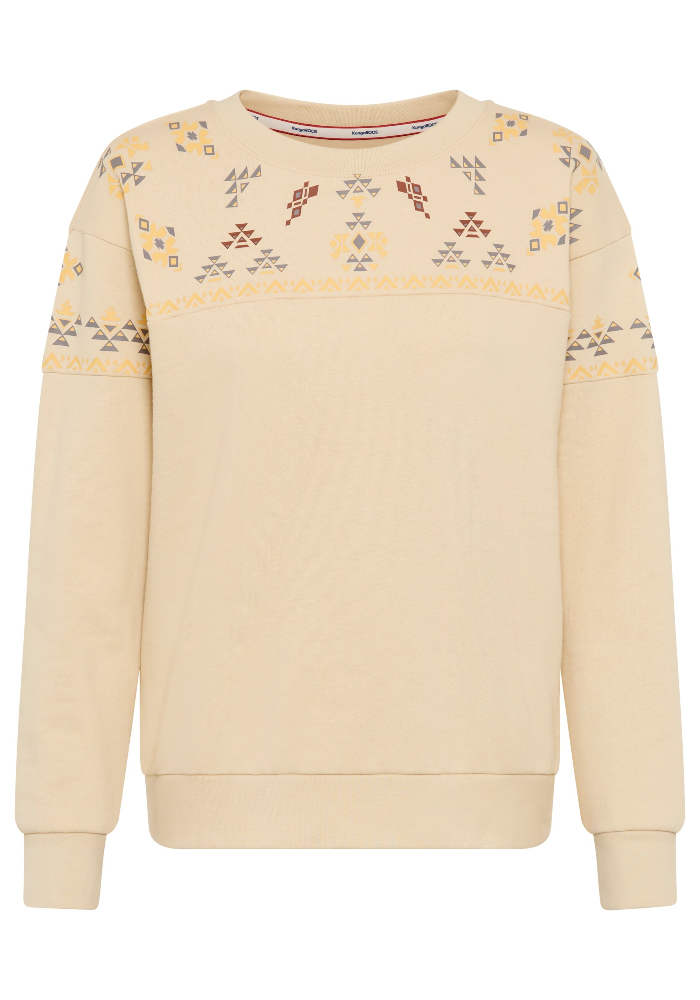 KangaROOS Sweatshirt , mit Norweger-Print