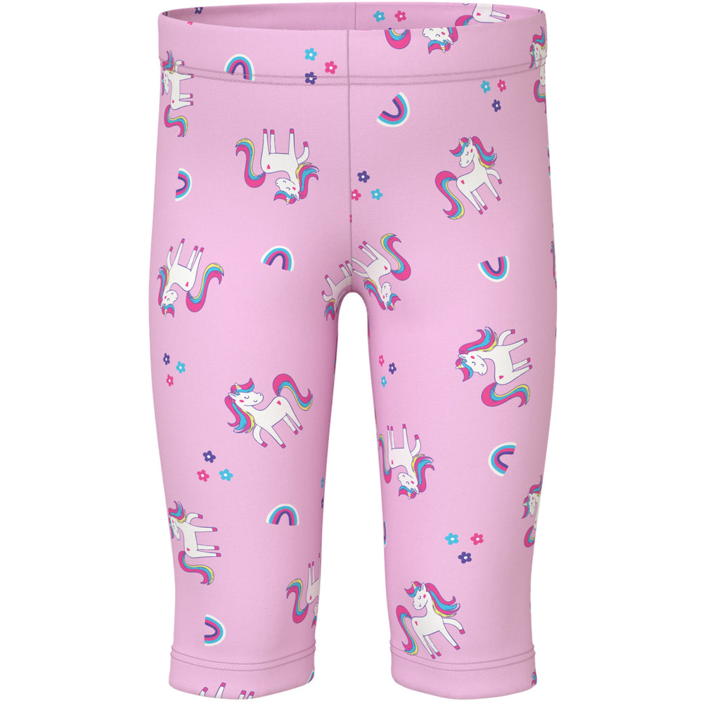 Køb Name It Pirouette Unicorn Nmfvivian Aop Capri Leggings