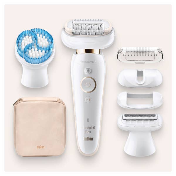 Braun Silk-épil 9 Flex 9010 – Epilierer mit flexiblem Kopf für eine einfachere Haarentfernung