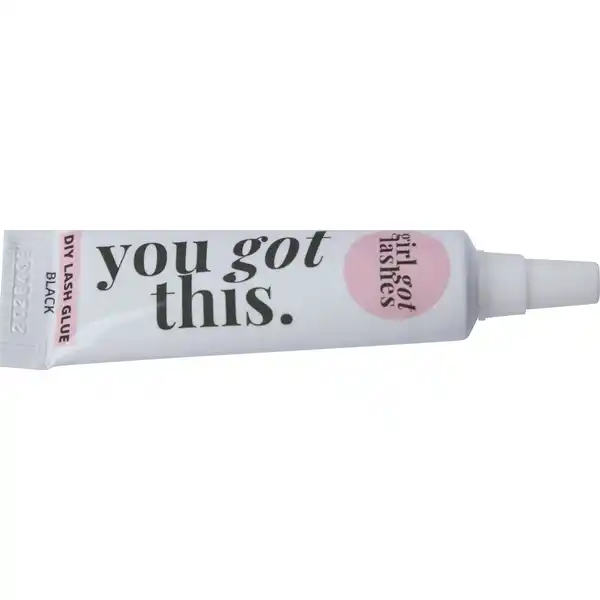 You got this. DIY lash glue black
