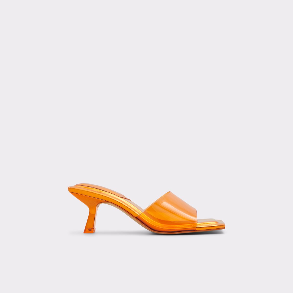 Cassilia Orange Women Mule Shoes