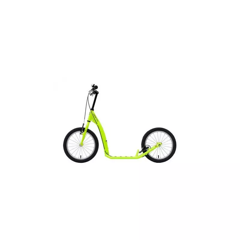Footbike KOSTKA STREET FUN KID (G4) - Fluorescent yellow