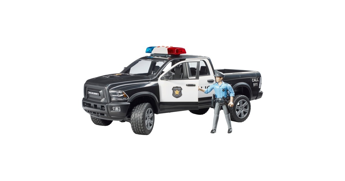 bruderRAM 2500 politie pick-up Modelvoertuig  (02505)