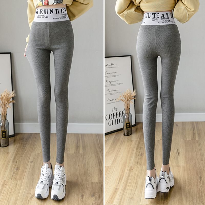 Everose - Hoge taille effen legging