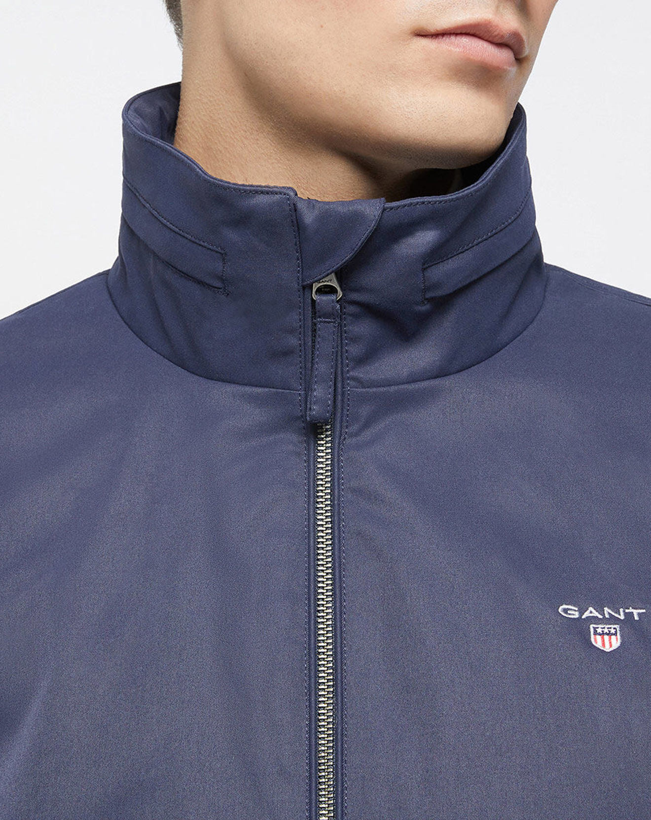 Gant Parka Courte Midlength Jacket bleue