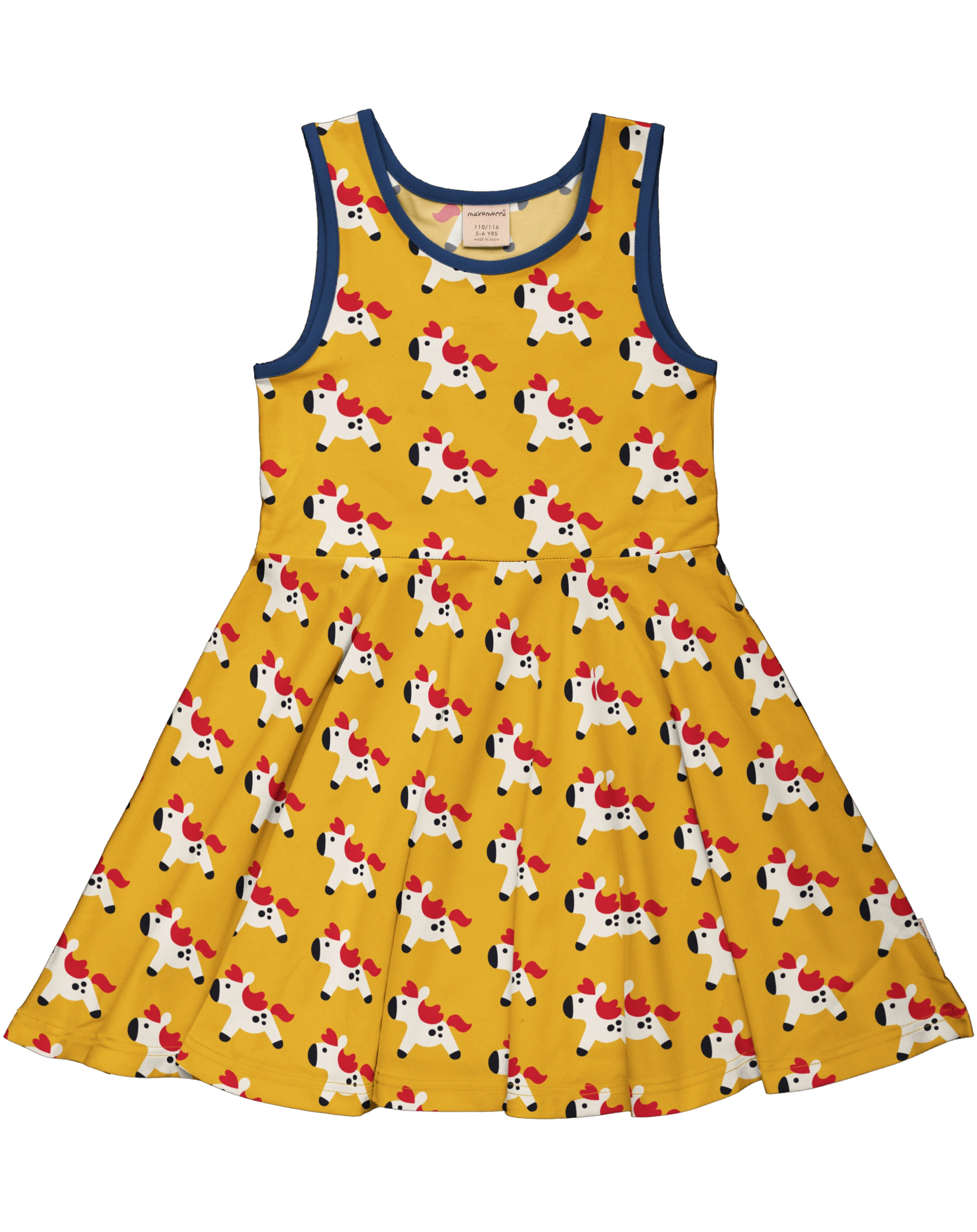 Trägerkleid CIRCLE PONY in beige