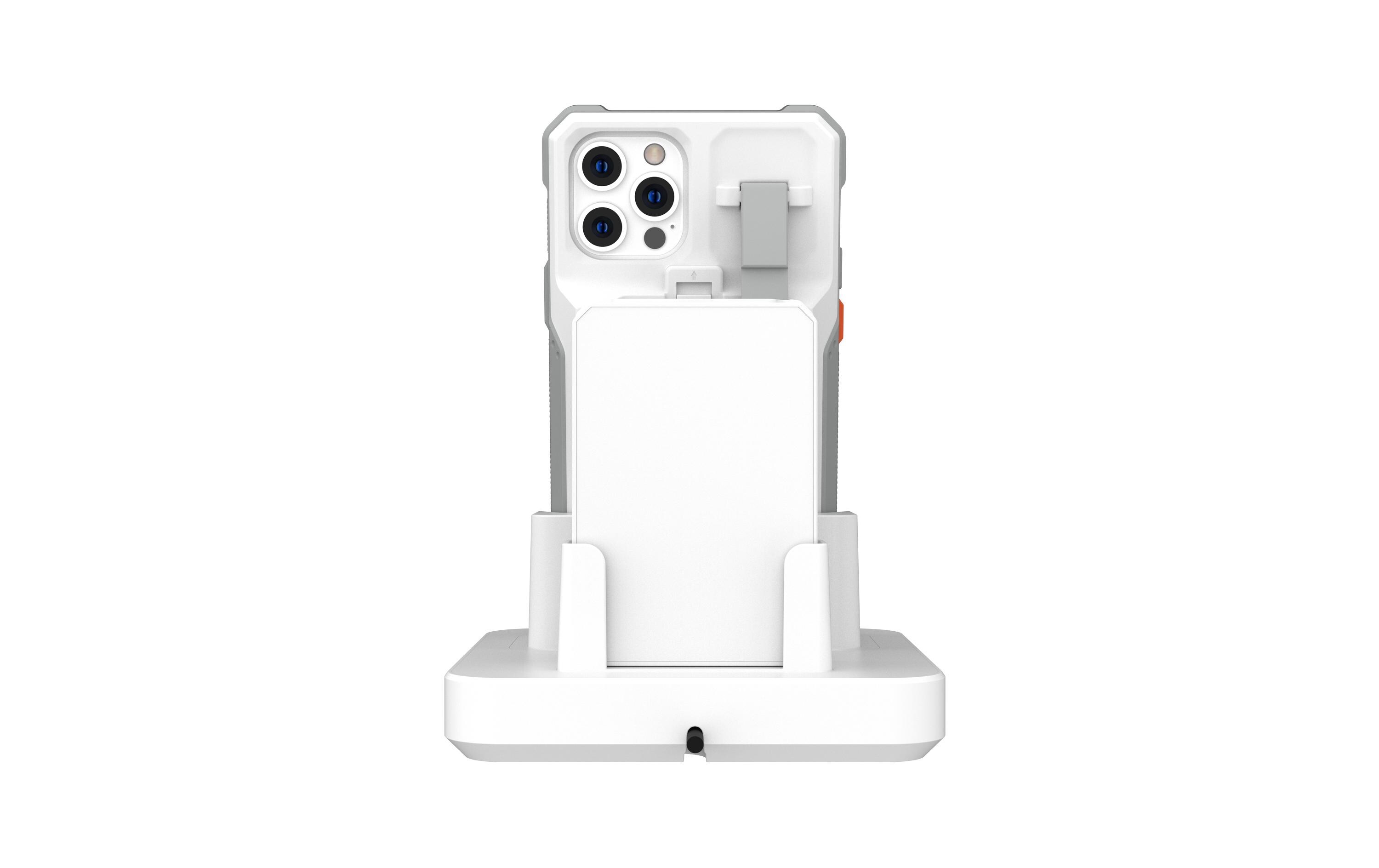 Ladestation Workflow Case Charge Cradle Weiss<br>Ladestation zum Laden von IPhone