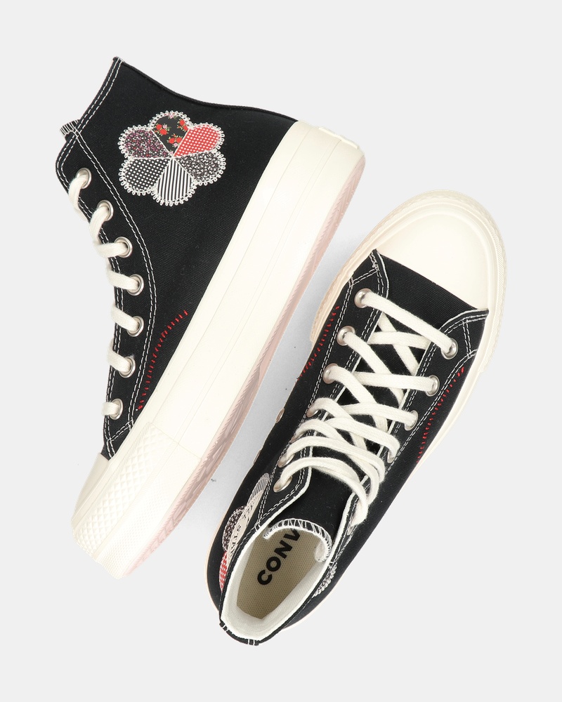 Converse Chuck Taylor All Star Lift Hoge sneakers  - zwart
