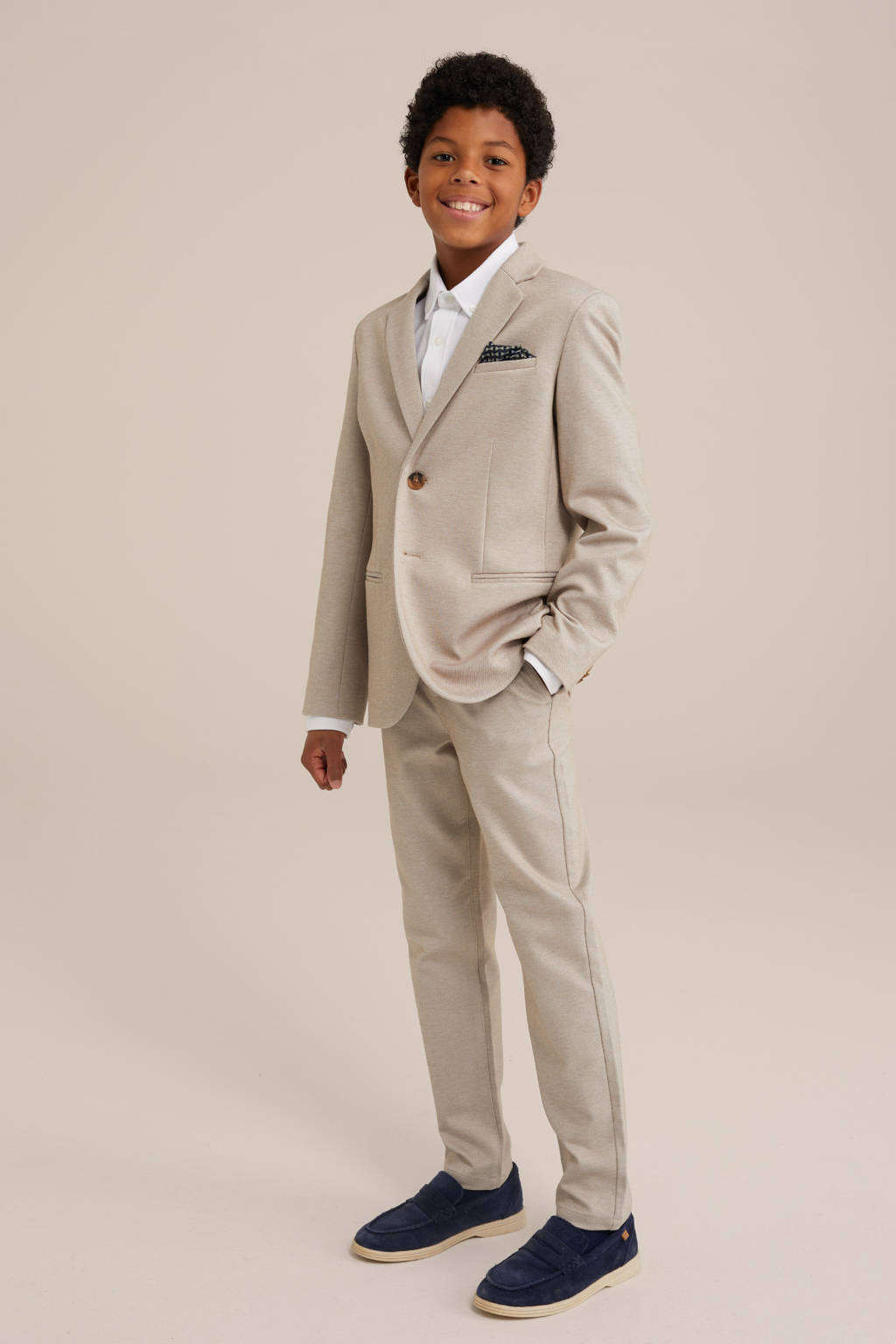 WE Fashion colbert zand
