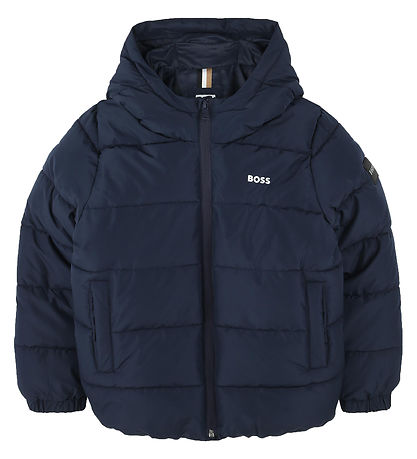 BOSS Dynejakke - Navy