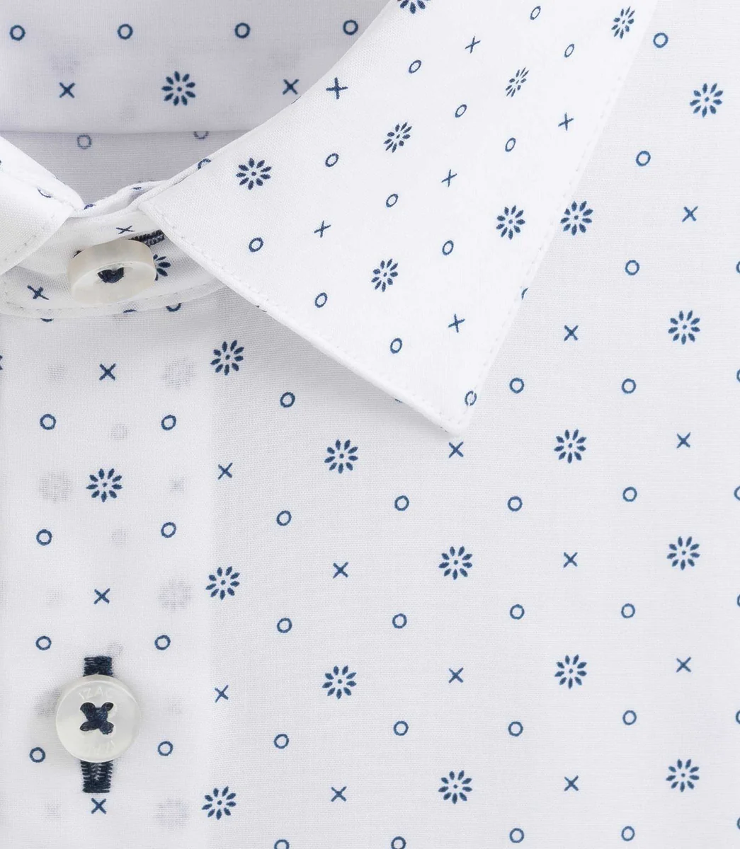 Chemise repassage facile blanche 