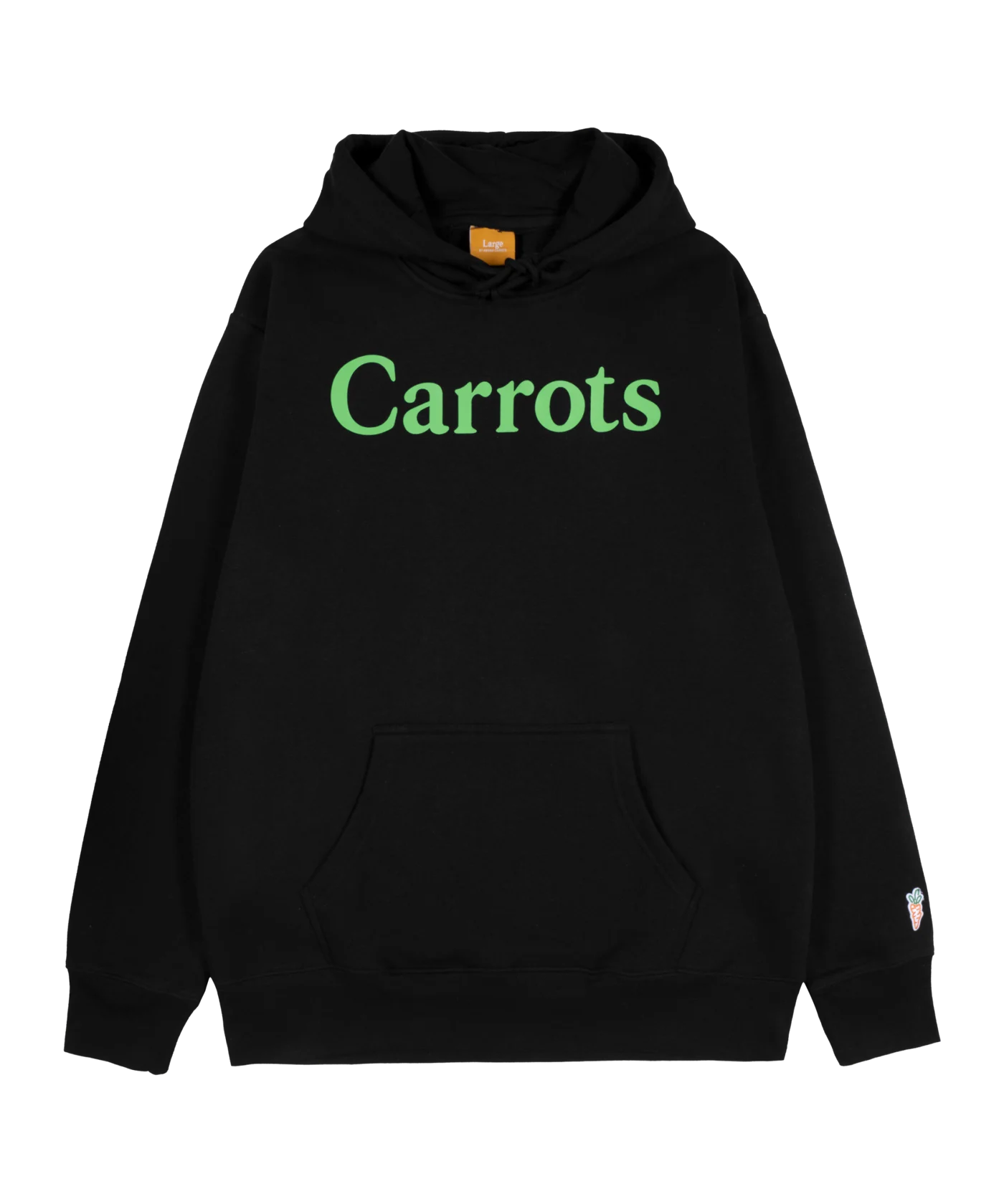 Carrots Wordmark Hoody Schwarz