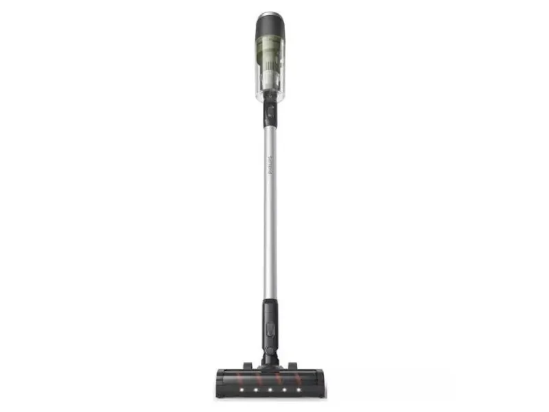 Philips 3000 Series XC3033 - Støvsuger - pind/håndholdt (2-i-1) - uden pose - ledningsfri - olivengrøn - 1 batteri, inkluderet oplader