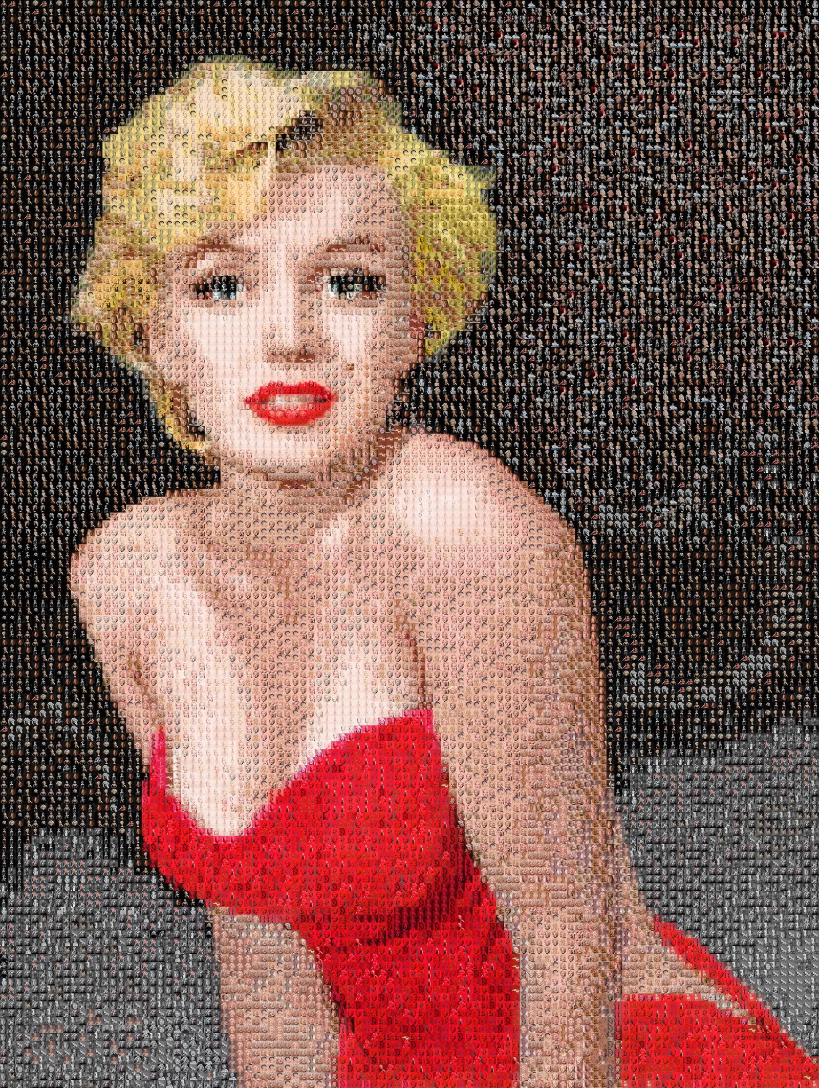 Marilyn Monroe by Anna Halm Schudel - Limited Edition. Edition of: 200. Signed.