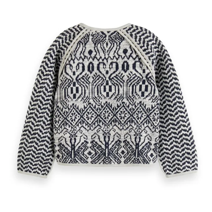 Scotch & Soda Cardigan Motifs | Bleu nuit