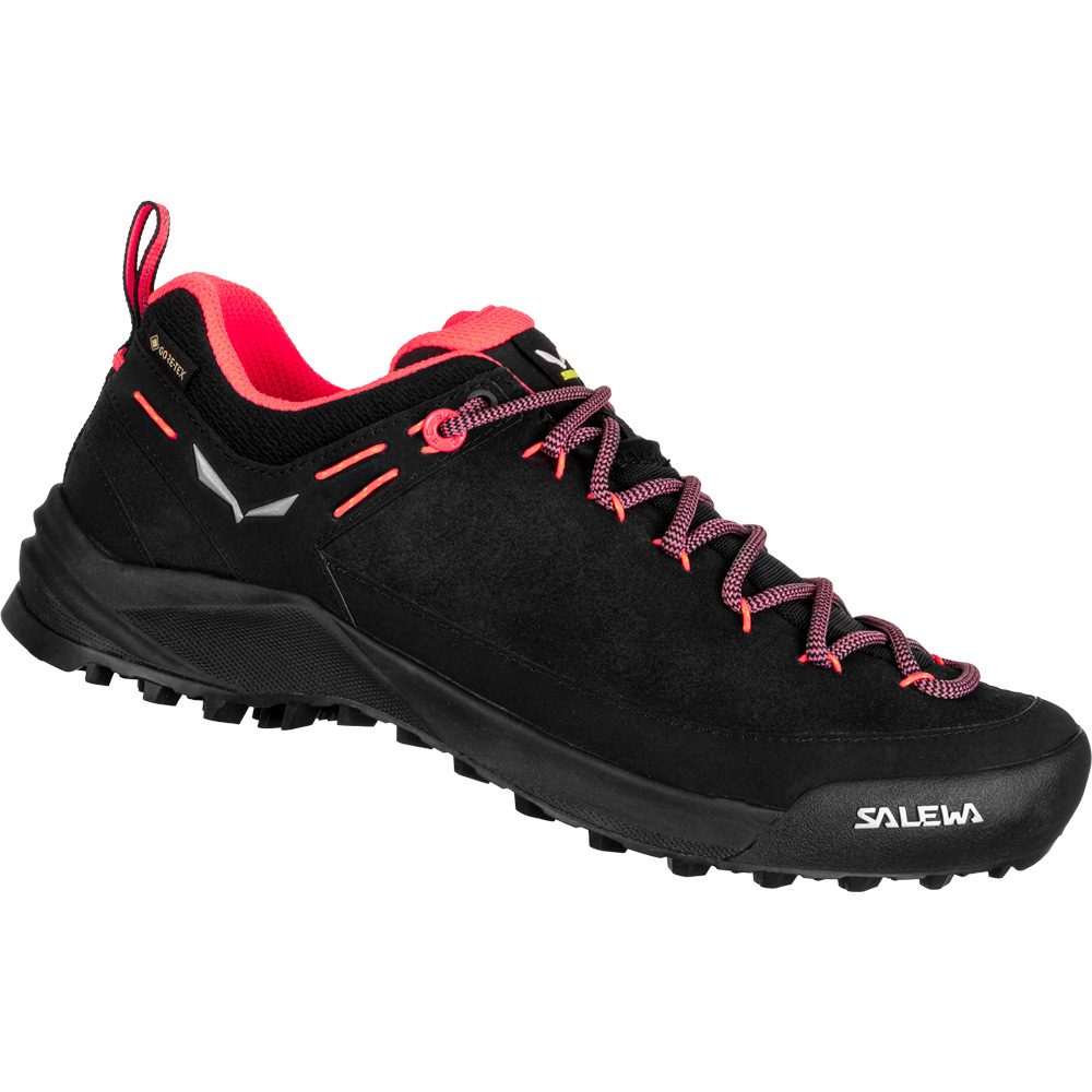 SALEWA Wildfire Leather GORE-TEX® Wanderhalbschuhe Damen schwarz