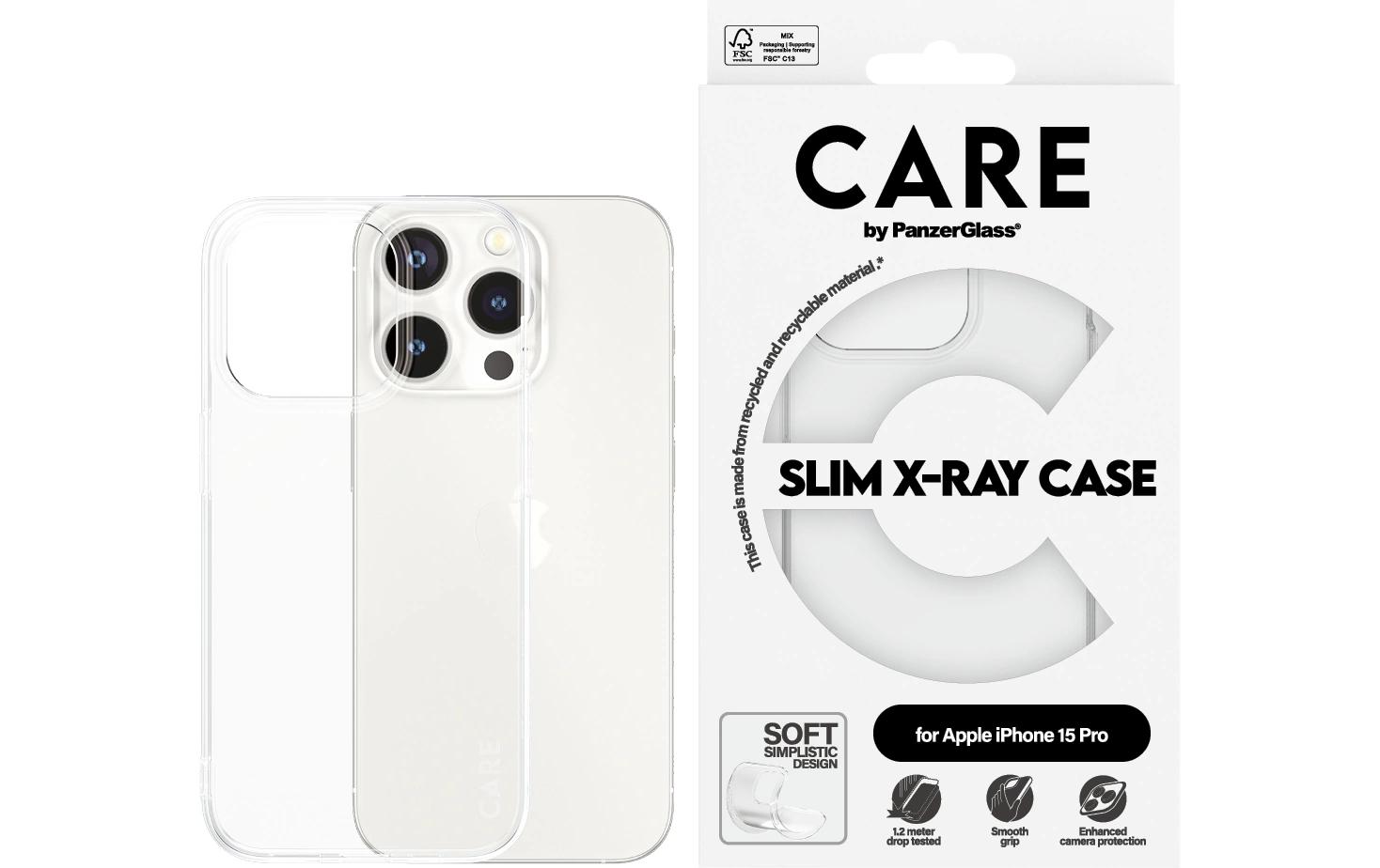 Back Cover Fashion X-Ray Soft Basic iPhone 15 ProSchutzhülle für das Apple iPhone 15 Pro