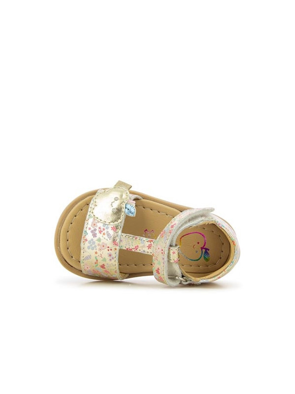 Shoo Pom - Sandales fille TITY APPLE Platine