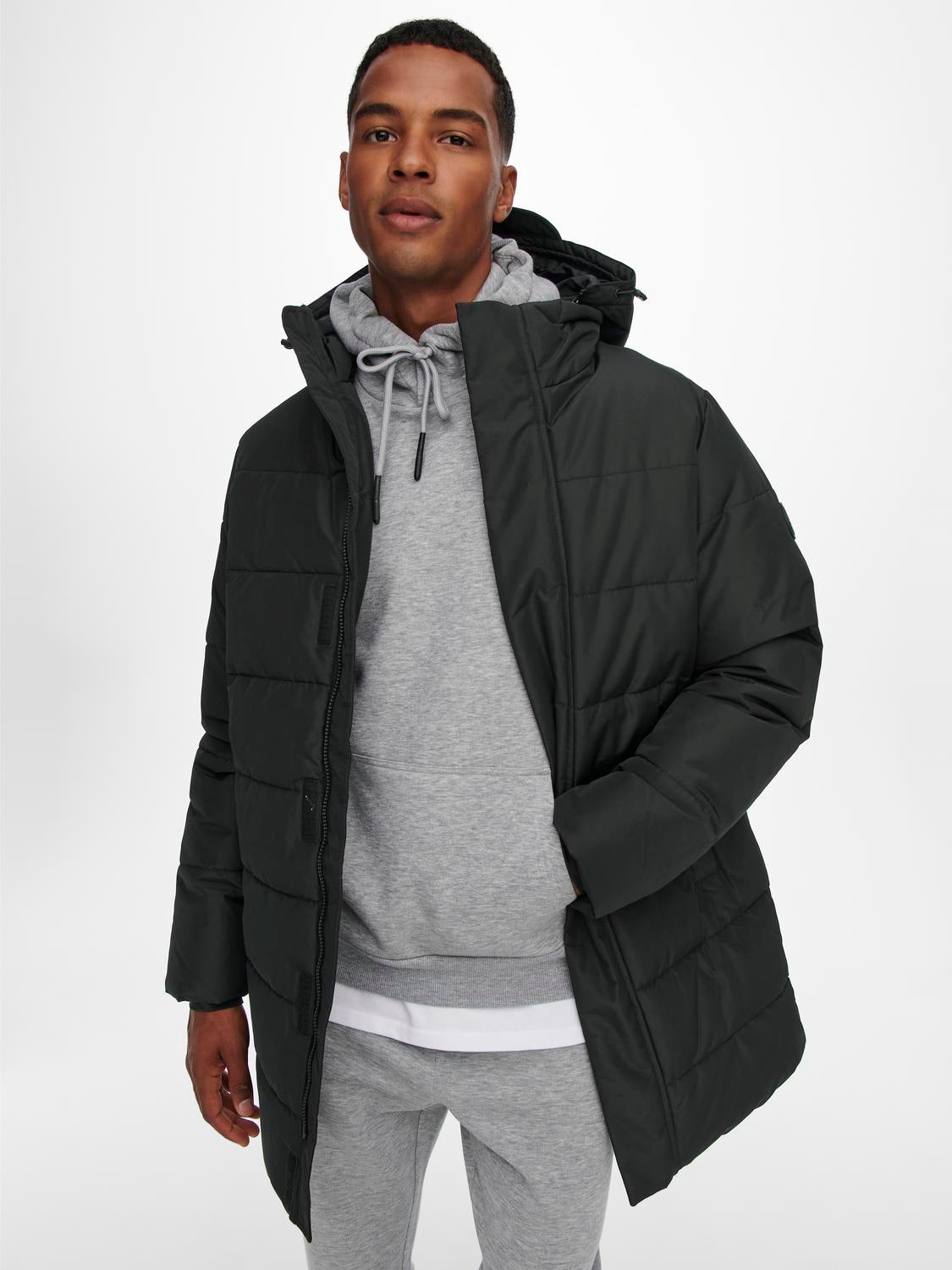 ONSCARL Daunenjacke Black
