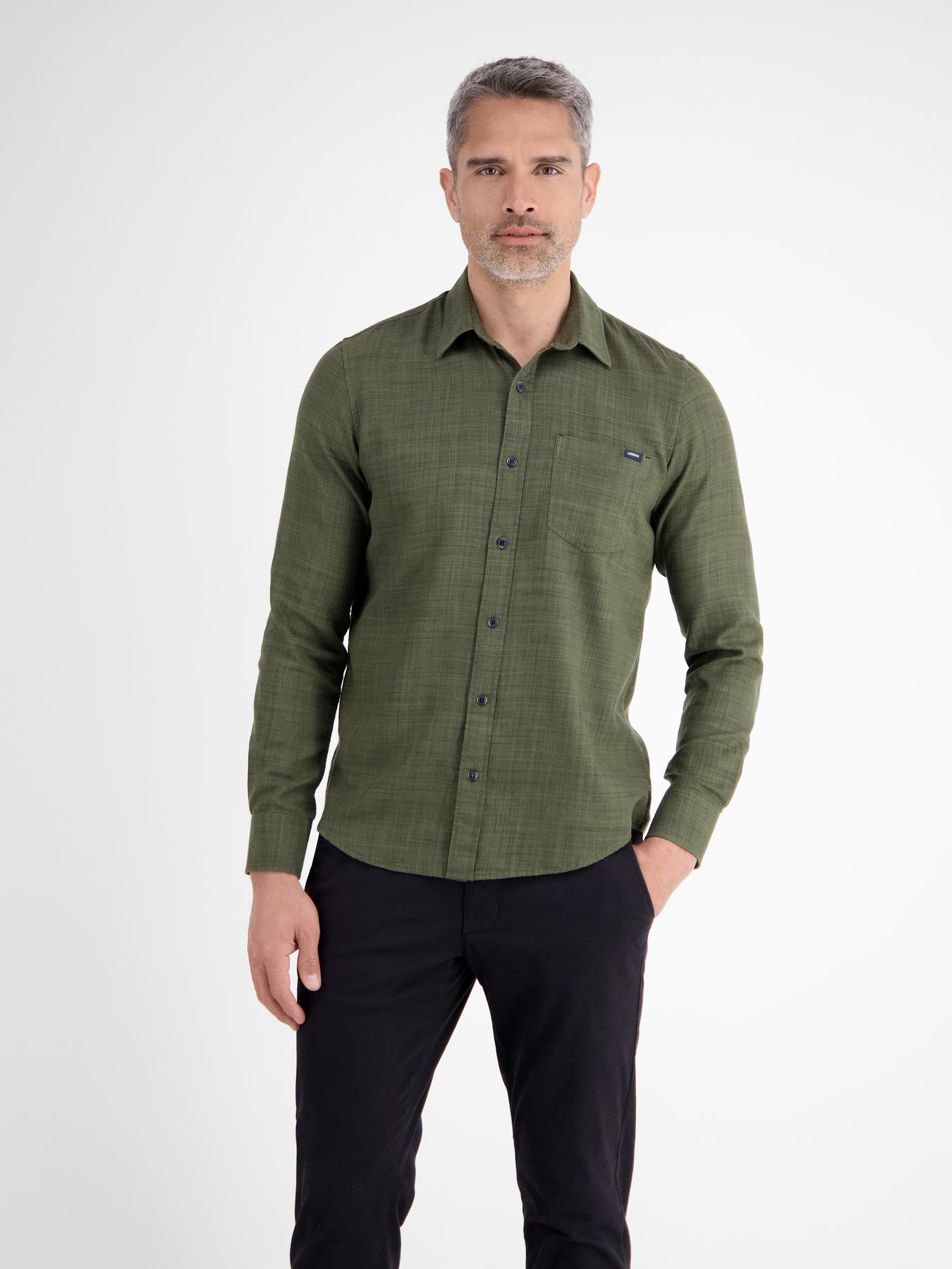 Herrenhemd, Fancy-Twill