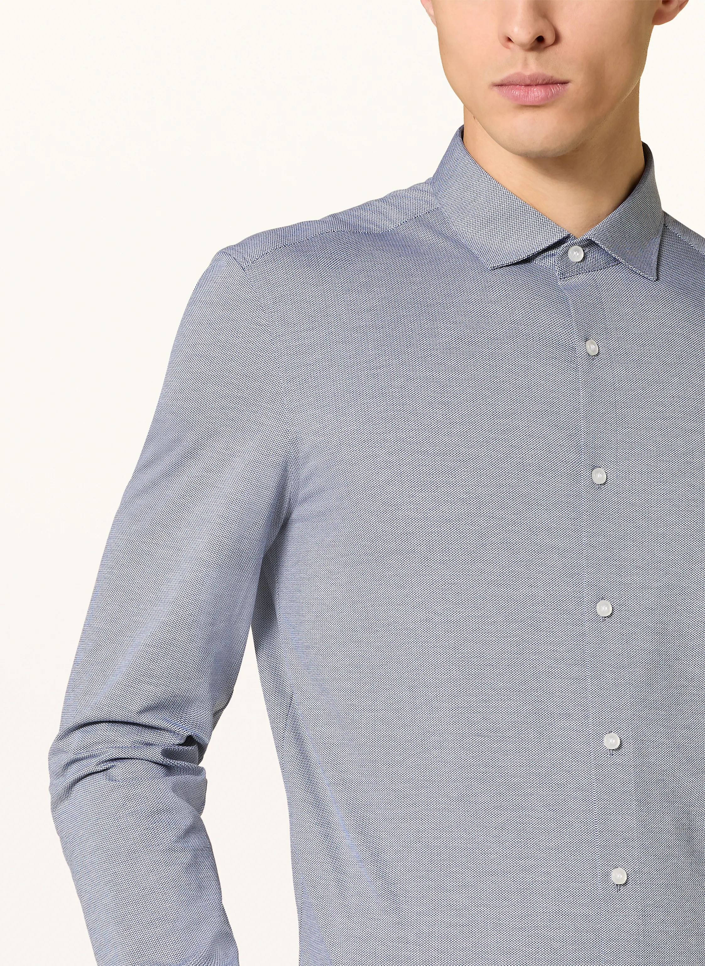 OLYMP Jerseyhemd No. Six super slim fit