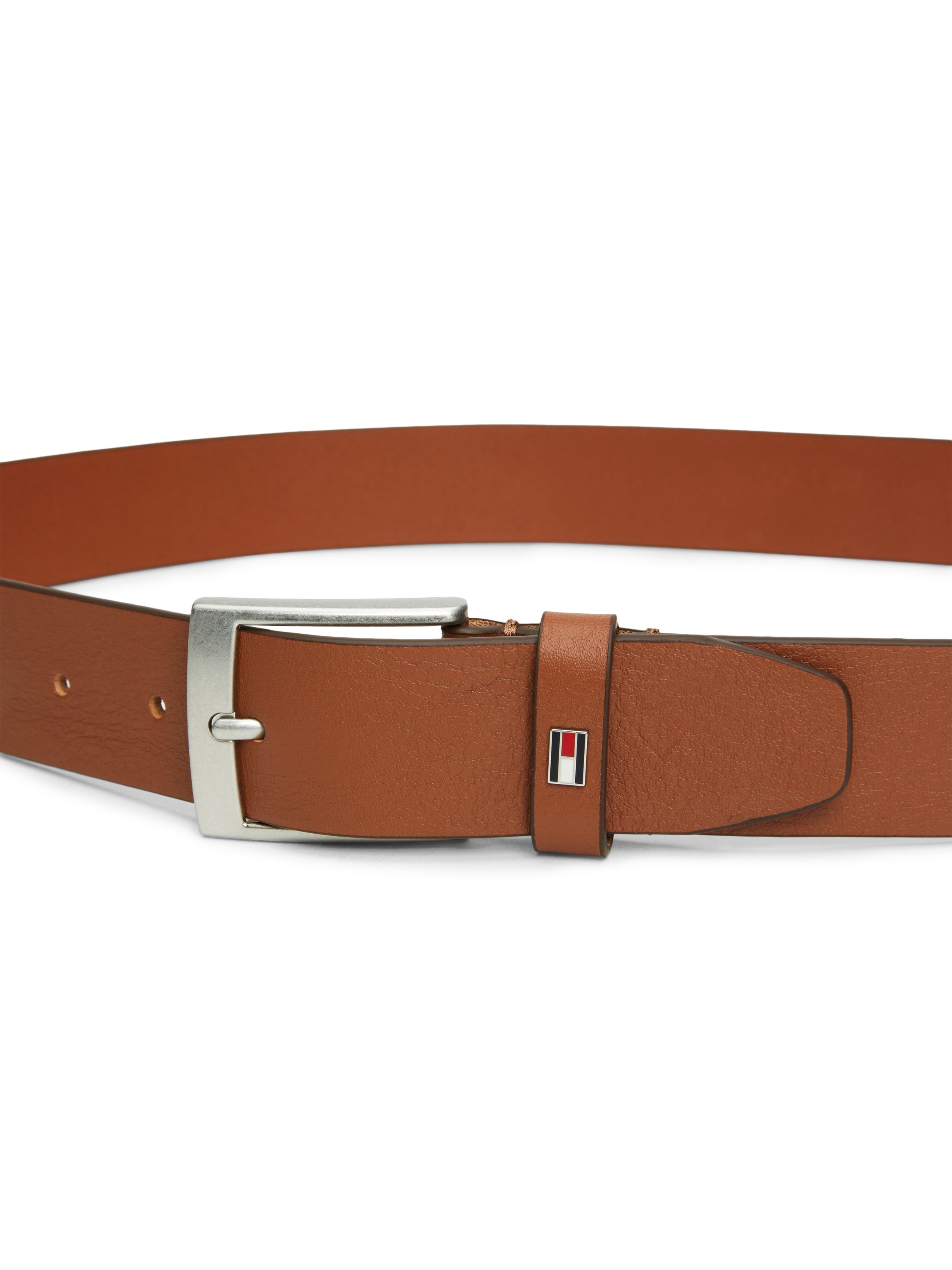 Tommy Hilfiger Ledergürtel »Adan New Leather 3,5cm breit«, mit Logoprägung