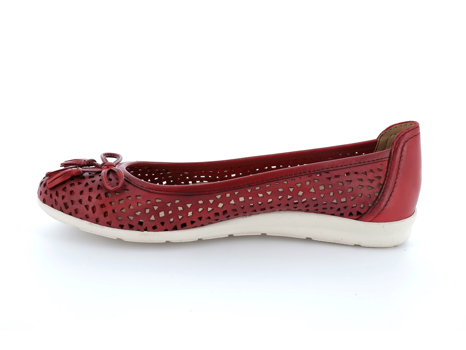 Marco tozzi-22500 Cuir Rouge