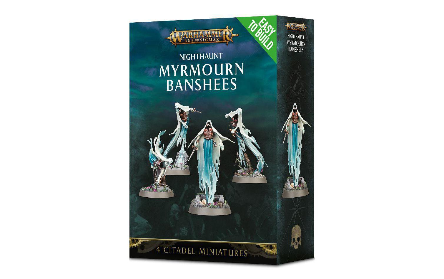 Figurenset Warhammer AoS Nighthaunt Myrmourn BansheesBausatz für 4 Figuren