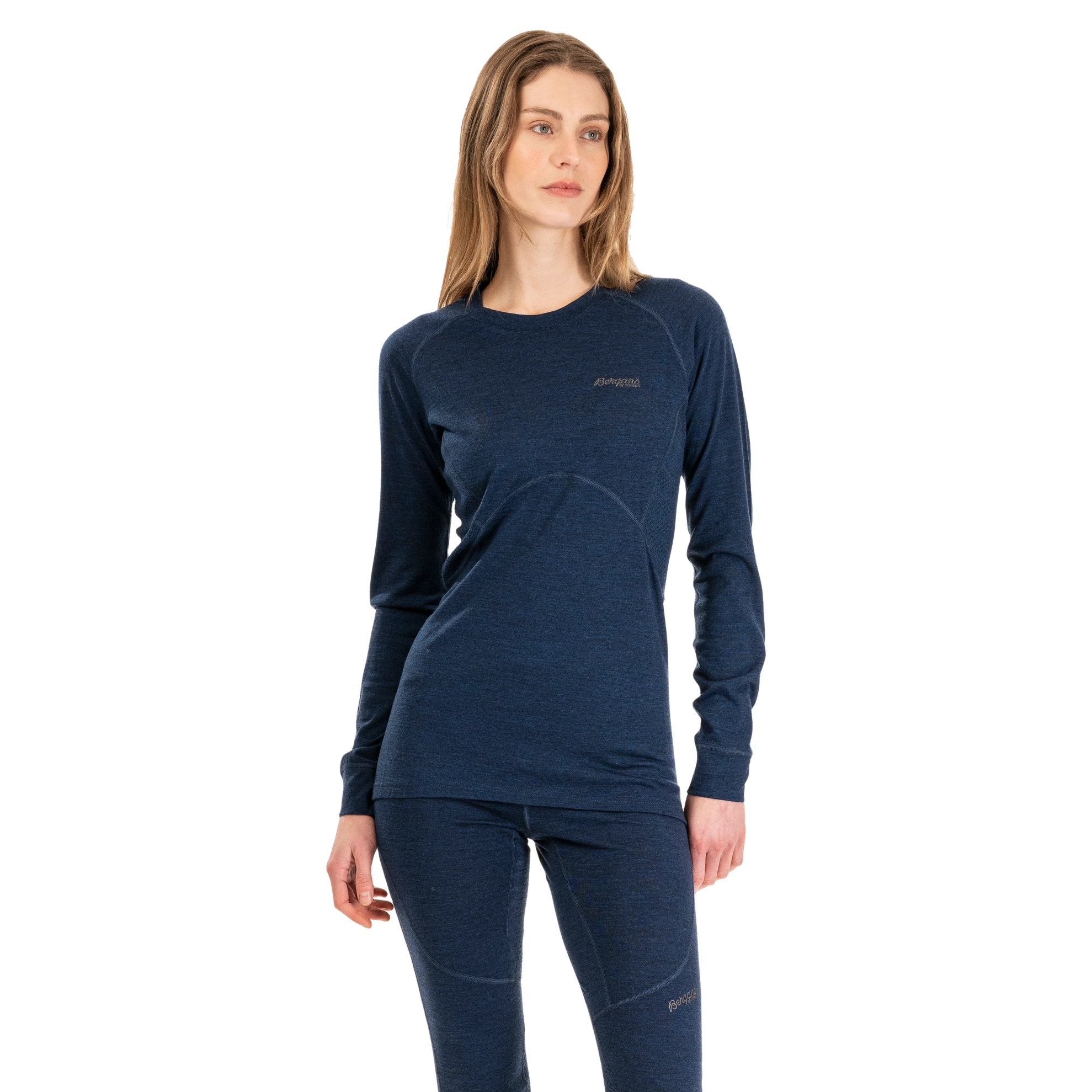 Inner:Pure Merino Long Sleeve Women Navy Blue