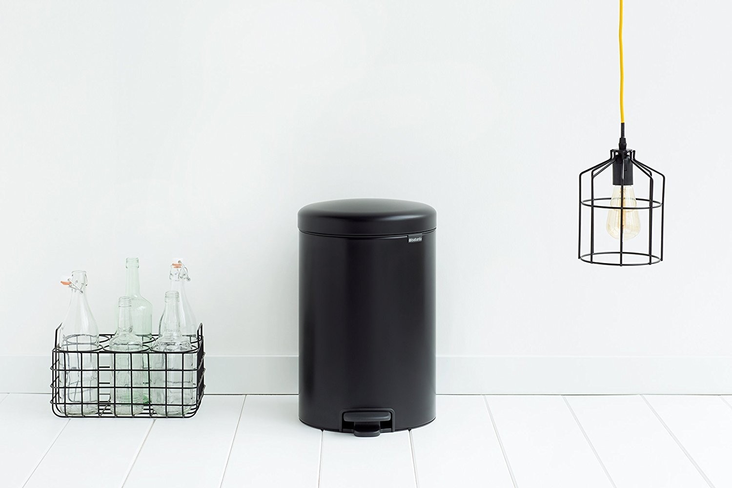 Poubelle Newicon 20 L Noir, Brabantia
